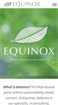 Mobile Screenshot of equinoxenvironmental.com